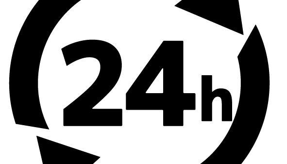 24時間対応しています
